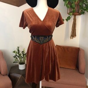 COPY - Velvety Wrap Dress